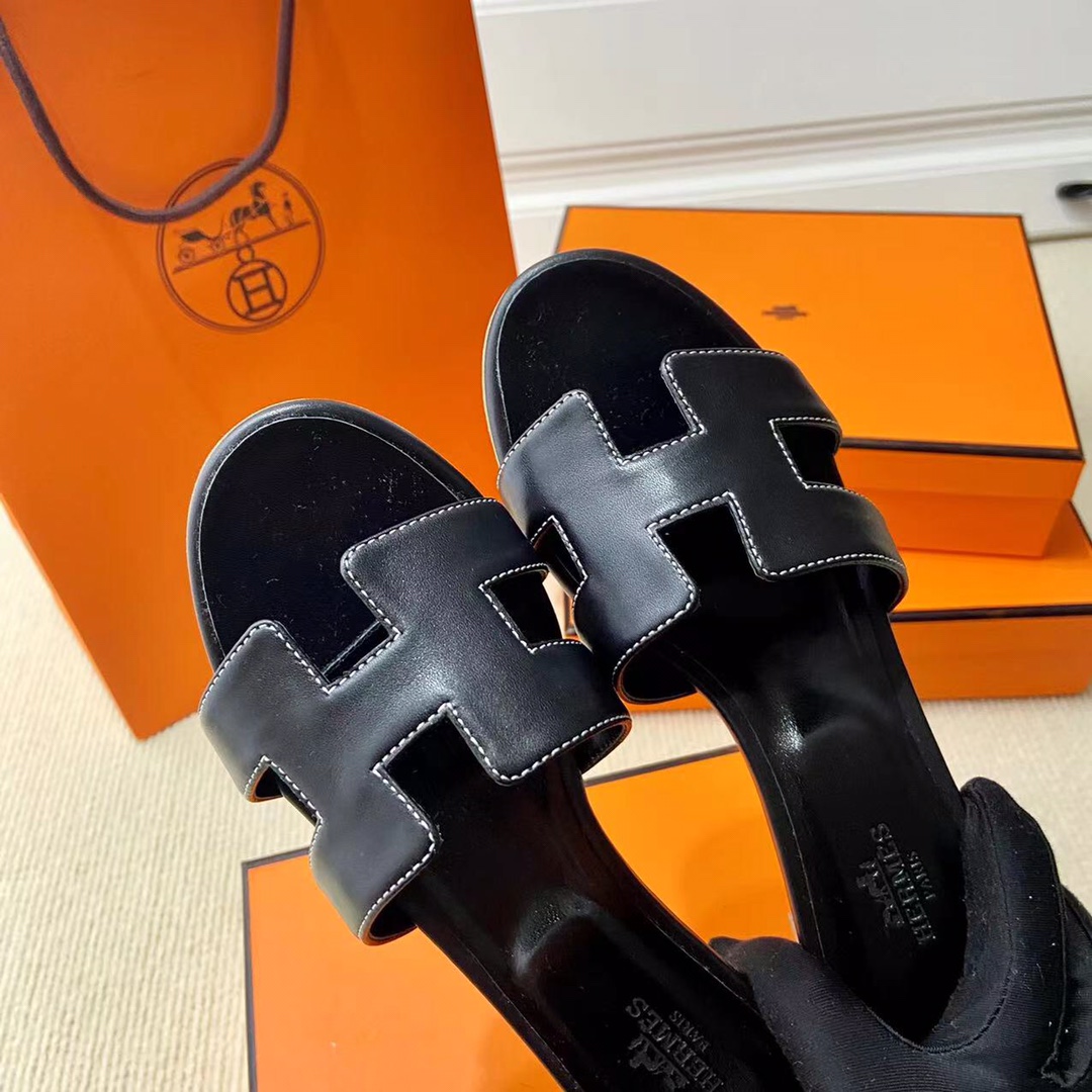 에르메스 올수공 오아시스 슬리퍼 샌들 스위프트 32